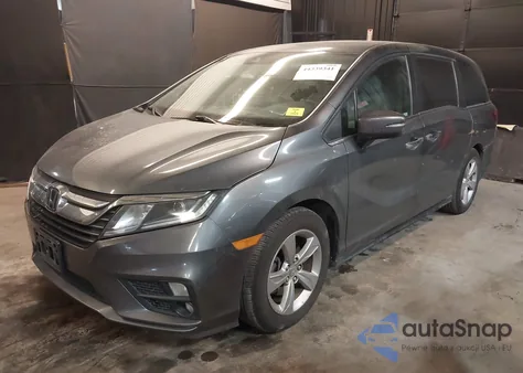 2018 Honda Odyssey Ex-L from USA, damaged, VIN 5FNRL6H76JB080782